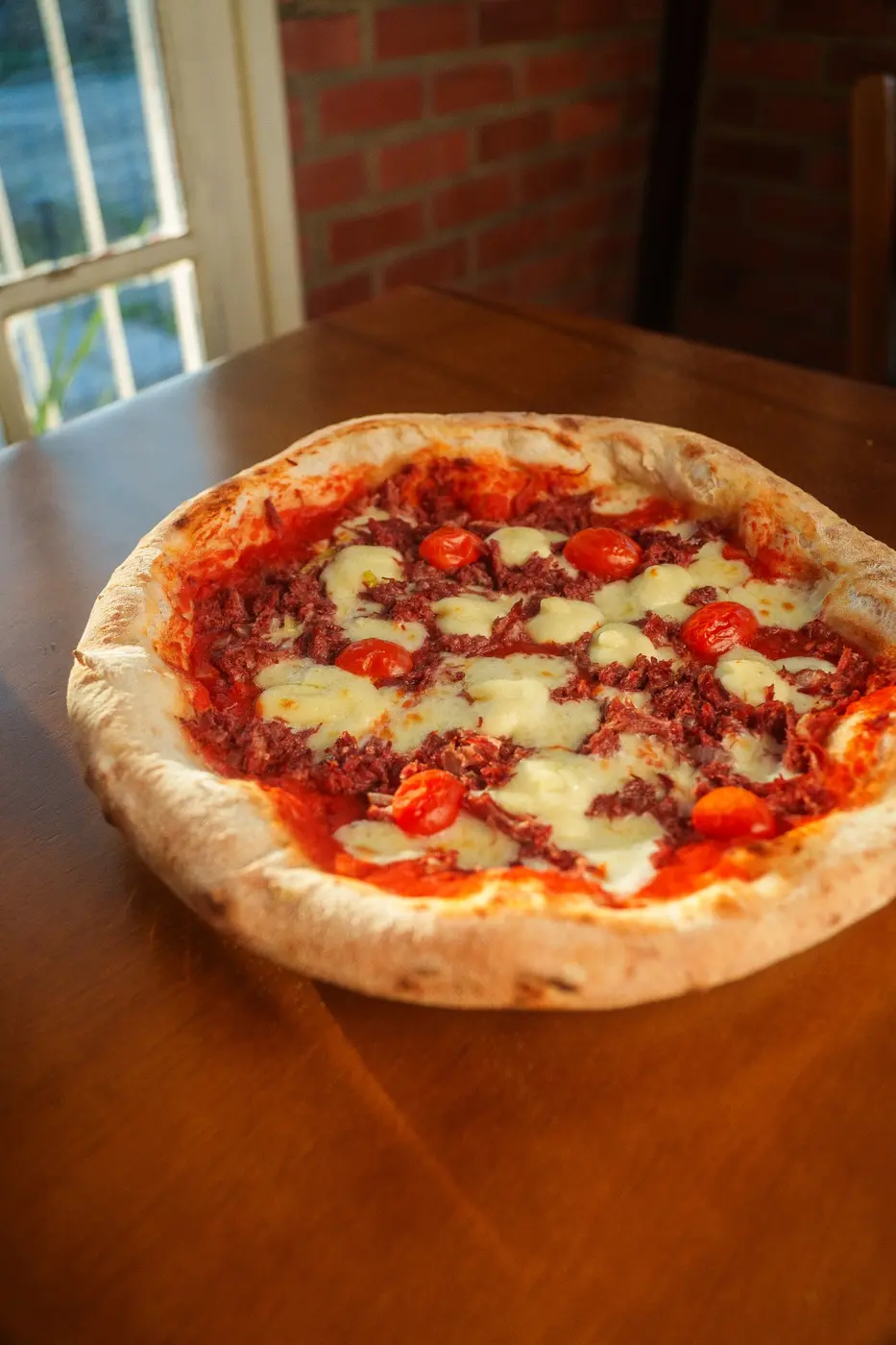 Pizza tradicional da Fiume Nero